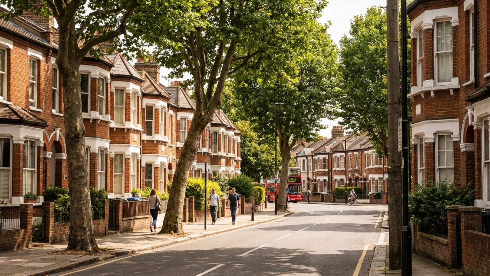 Residential neighbourhood served by South East London host families