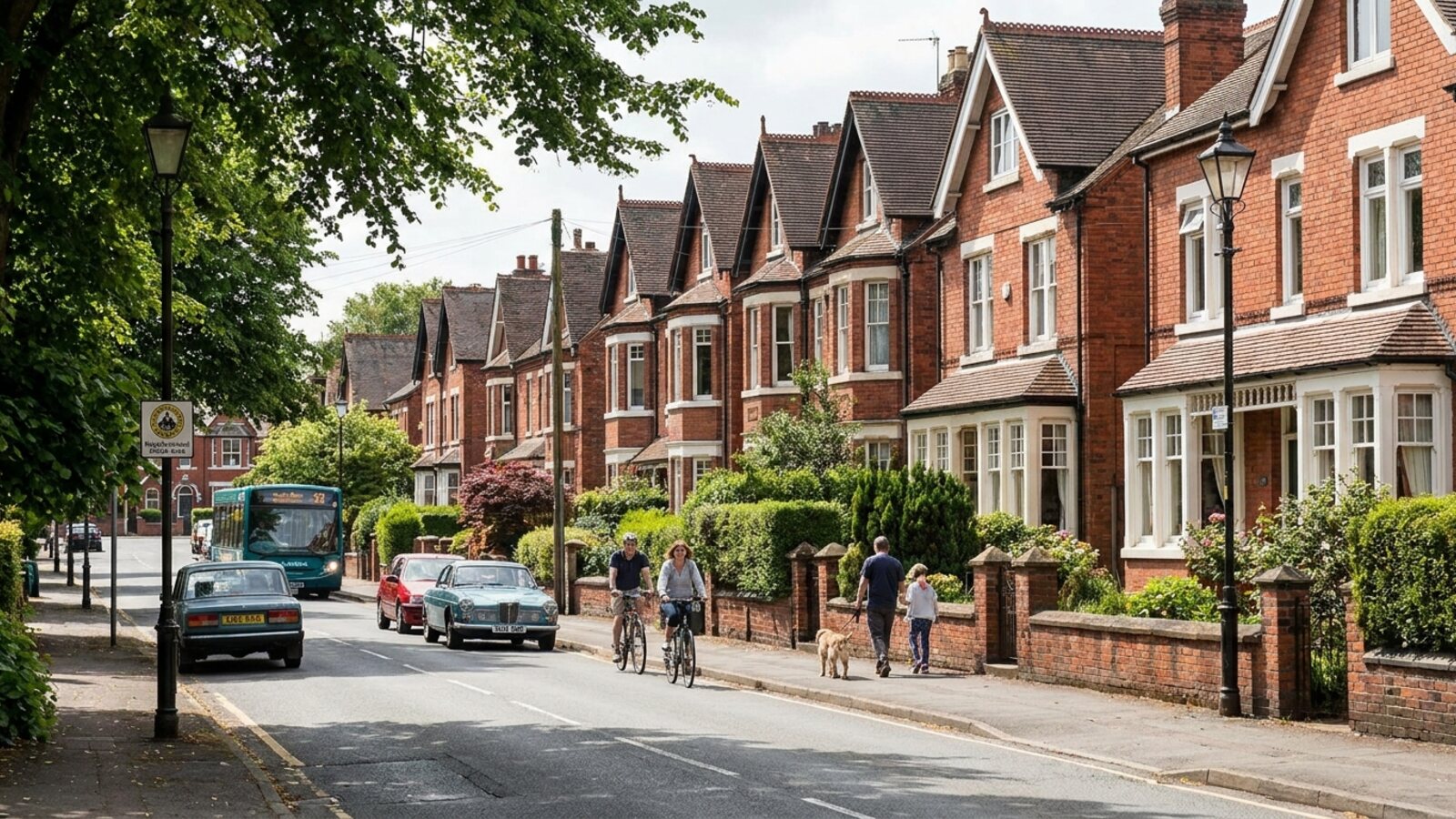 Residential neighbourhood served by Stafford host families