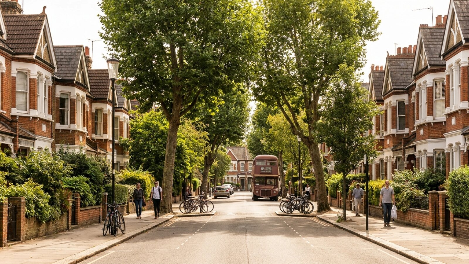 Residential neighbourhood served by West London host families
